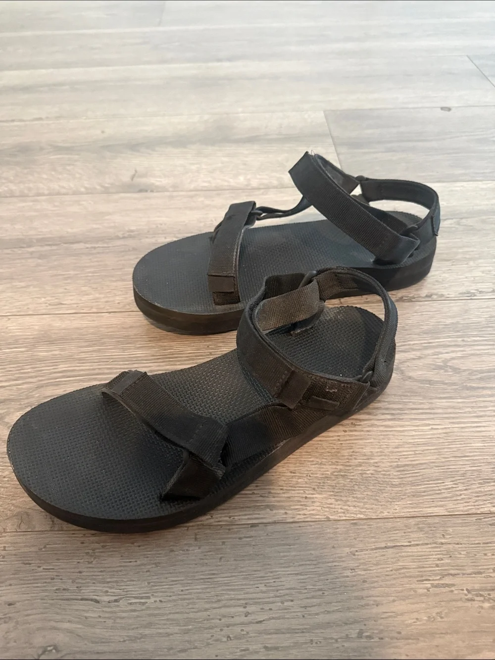 Teva Women’s Black Sport Strap Sandals